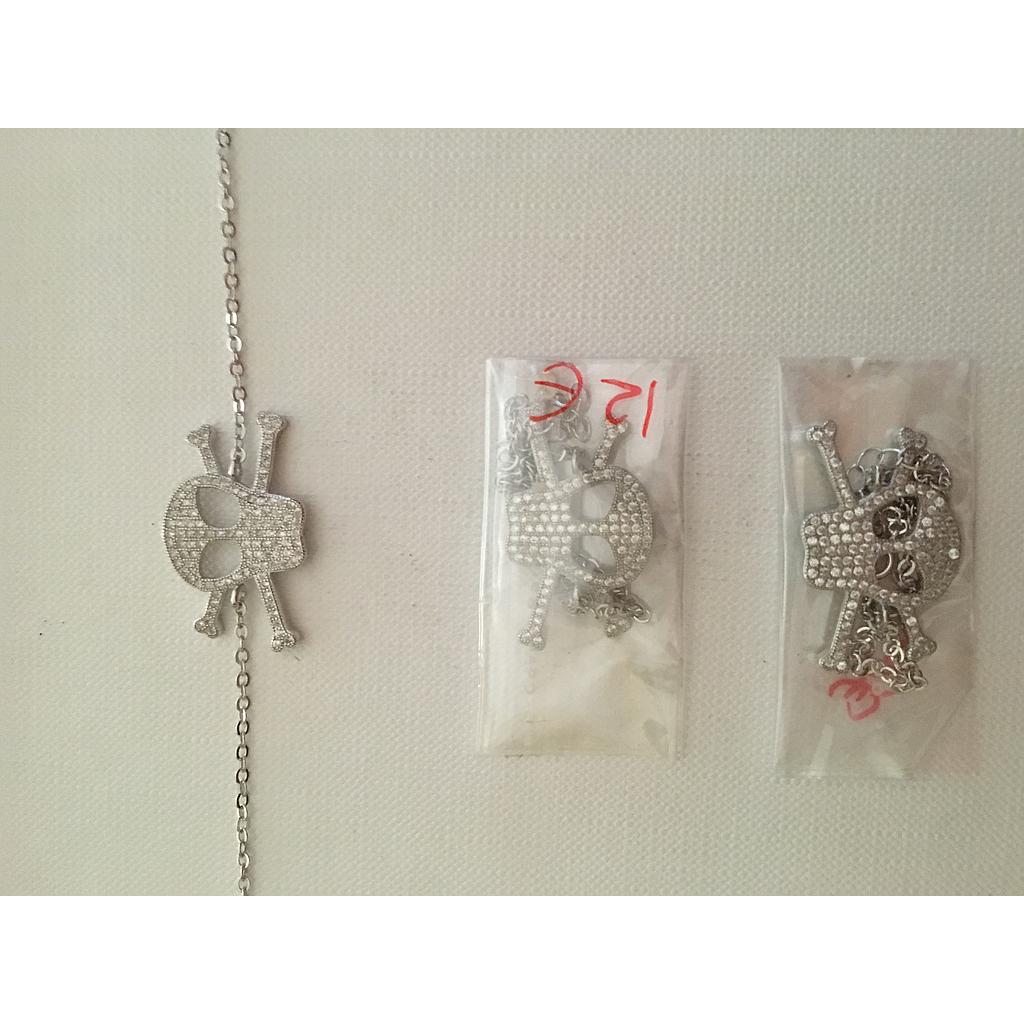 Puls. Plata Calavera Pirata 579