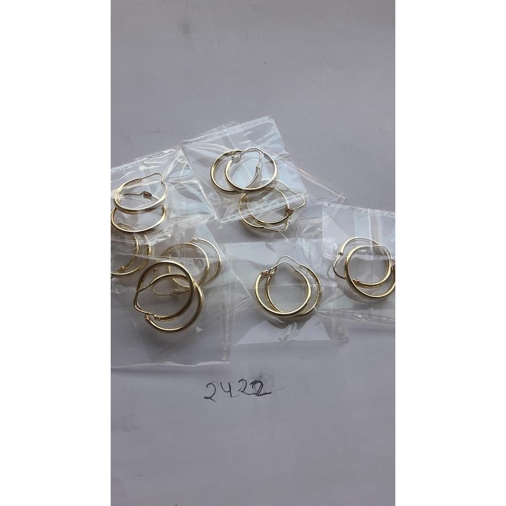 Pend. Plata Aro Mediano 2422