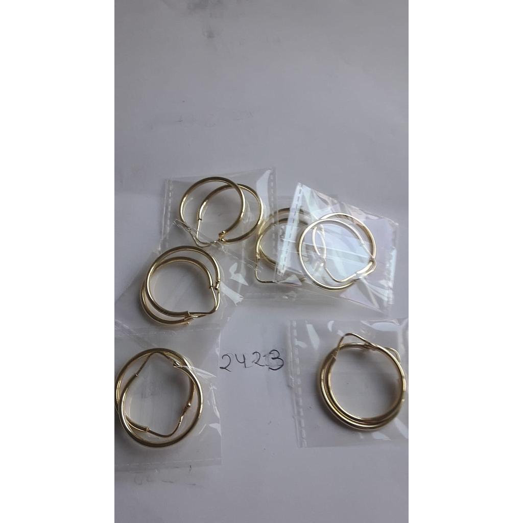 Pend. Plata Aro Grande 2423