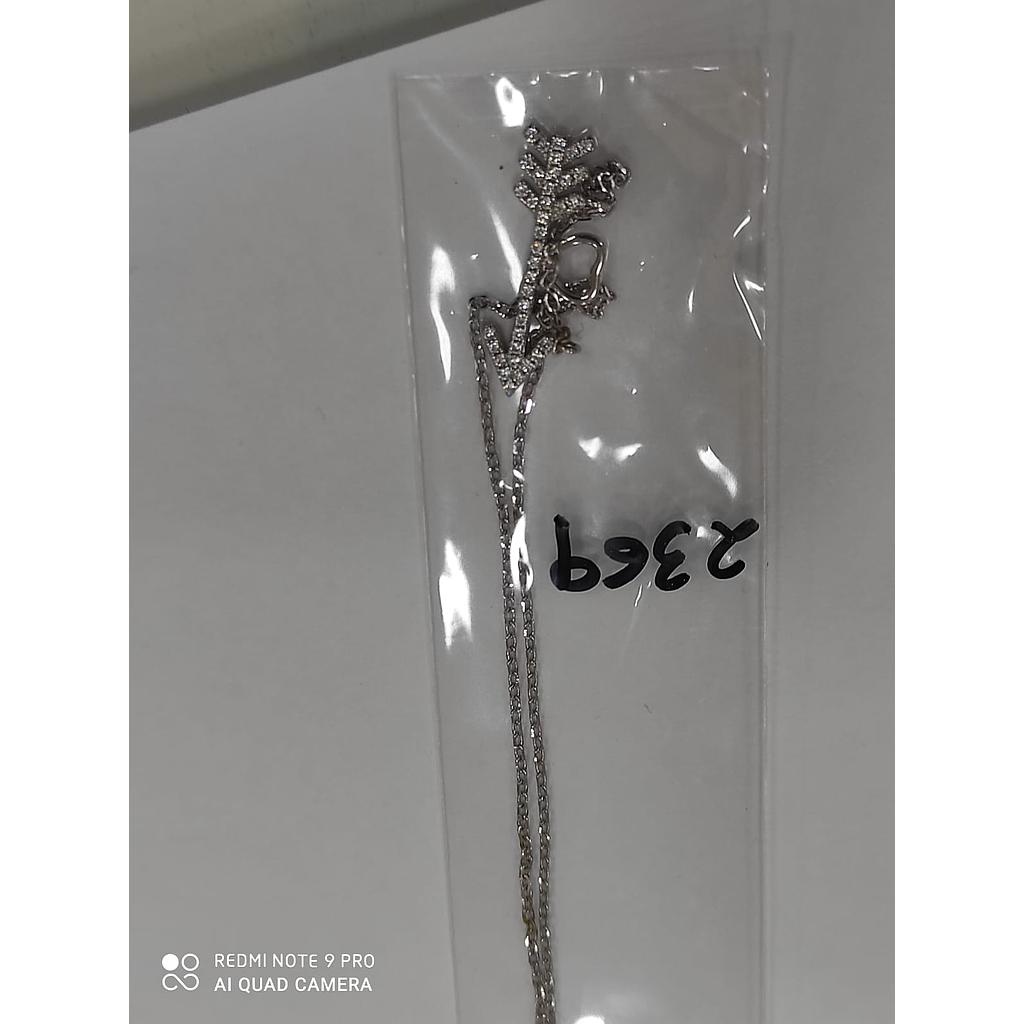 Garg. Plata Flechas con Zirconitas 2369