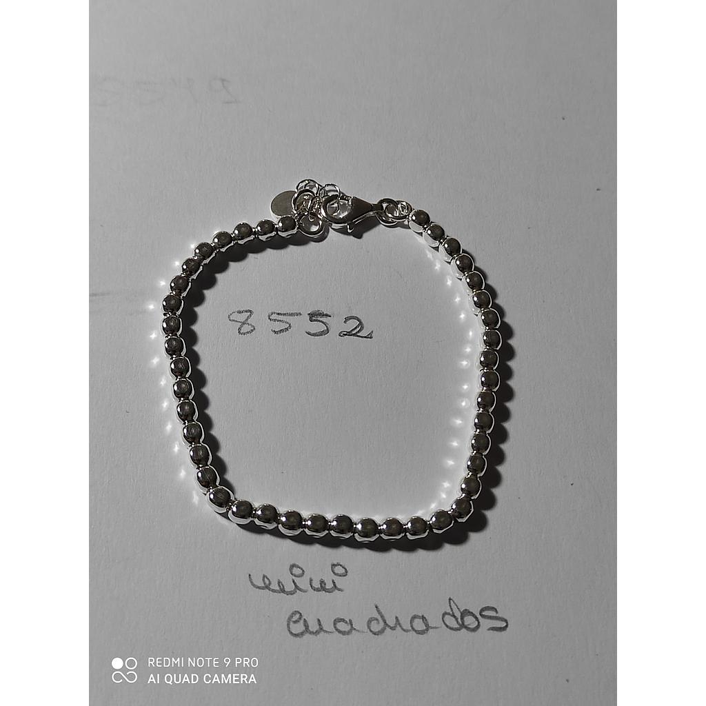 Puls. Plata Mini Cuadritos 8552