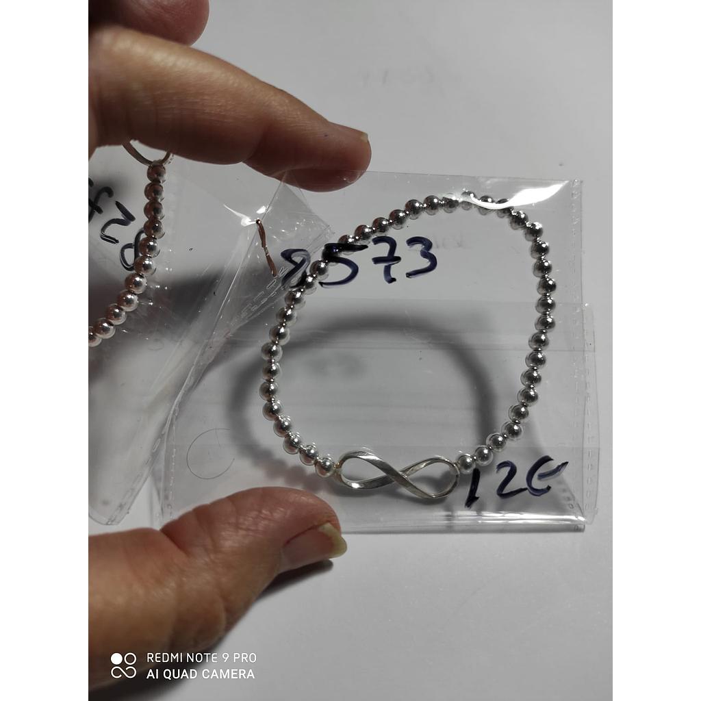 Puls. Plata Bolas + Infinito 8573