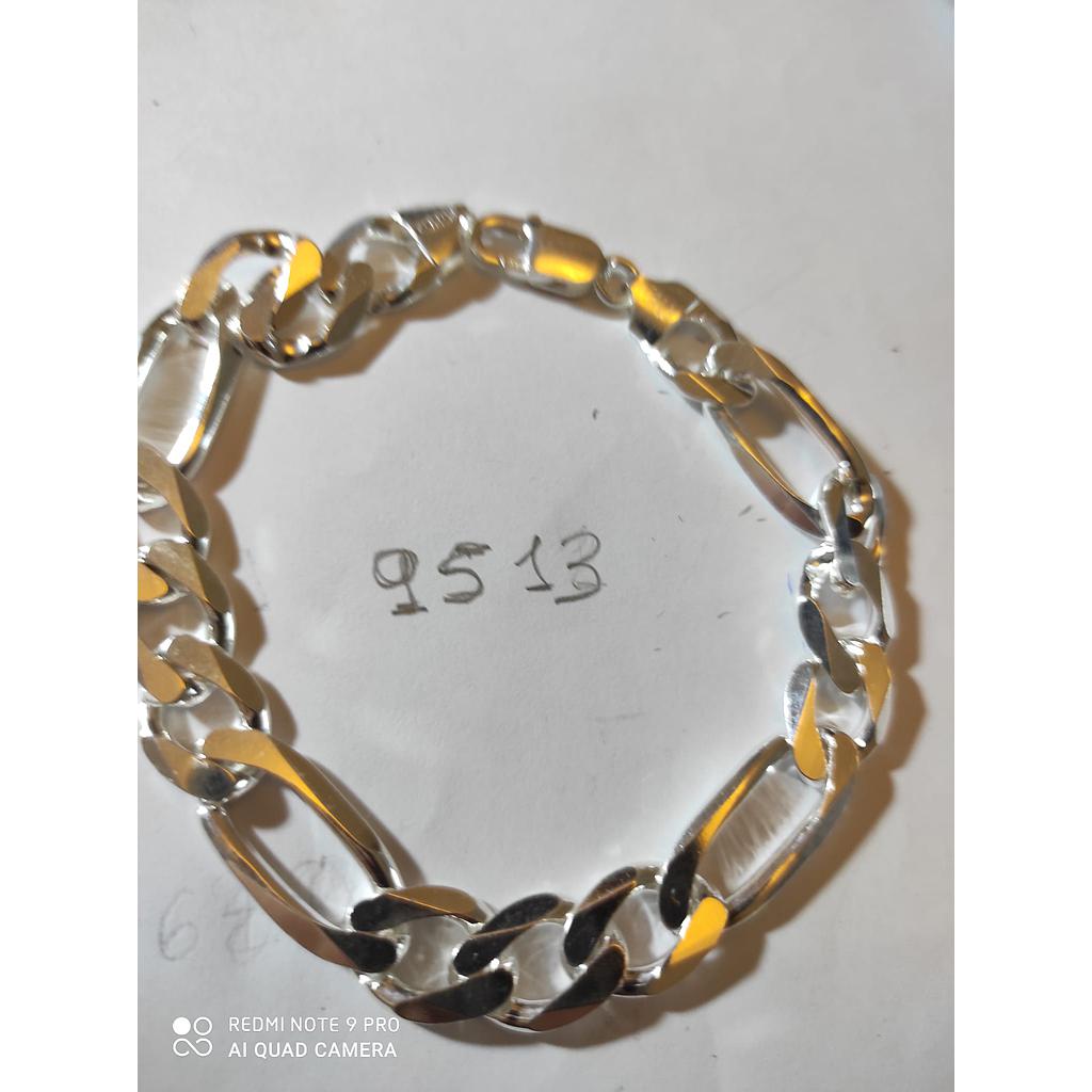 Puls. Plata Caballero Italiana 9513