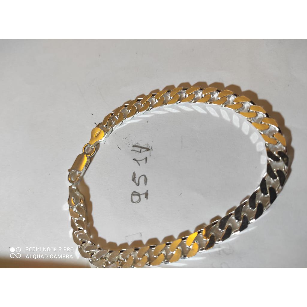 Puls. Plata Caballero Italiana 9514