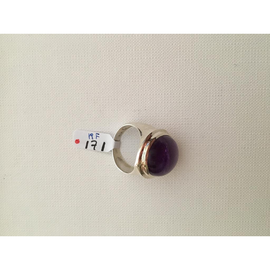 Anillo Pied. Nat. Grande Amatista 171