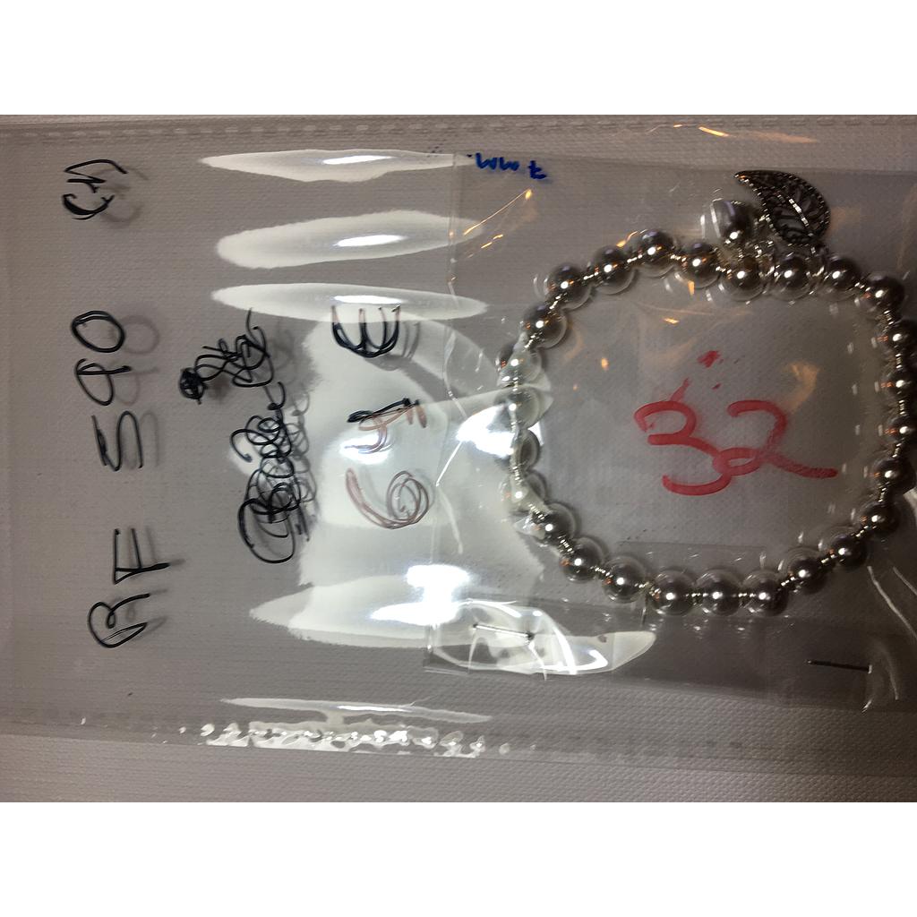 Puls. Plata Bolas Elastica Coraz. Hoja 590
