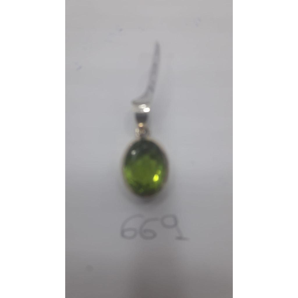 Colgante Pied. Olivina 669