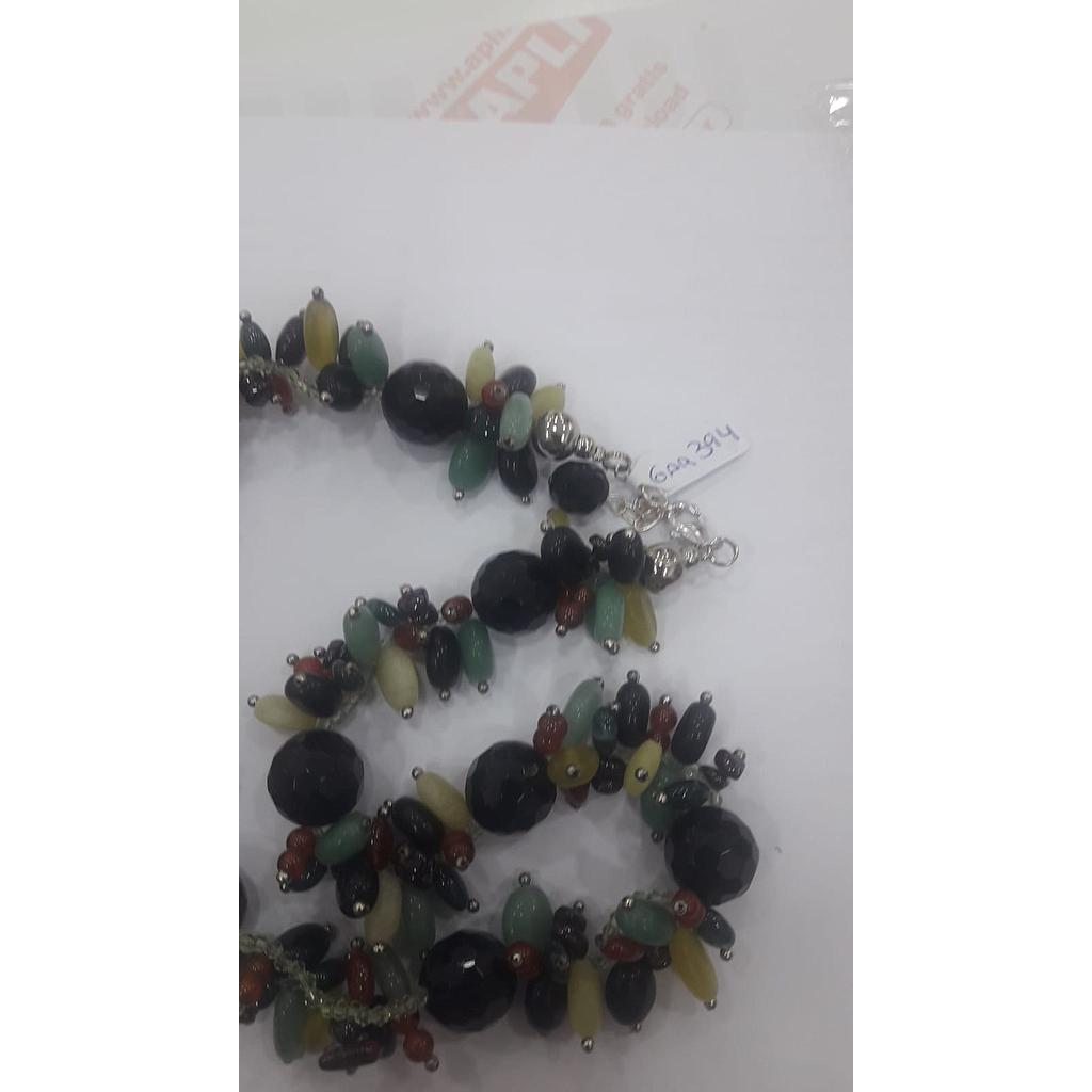 Garg. Plata Pied. Nat. Onix-Jade-Ágata 394