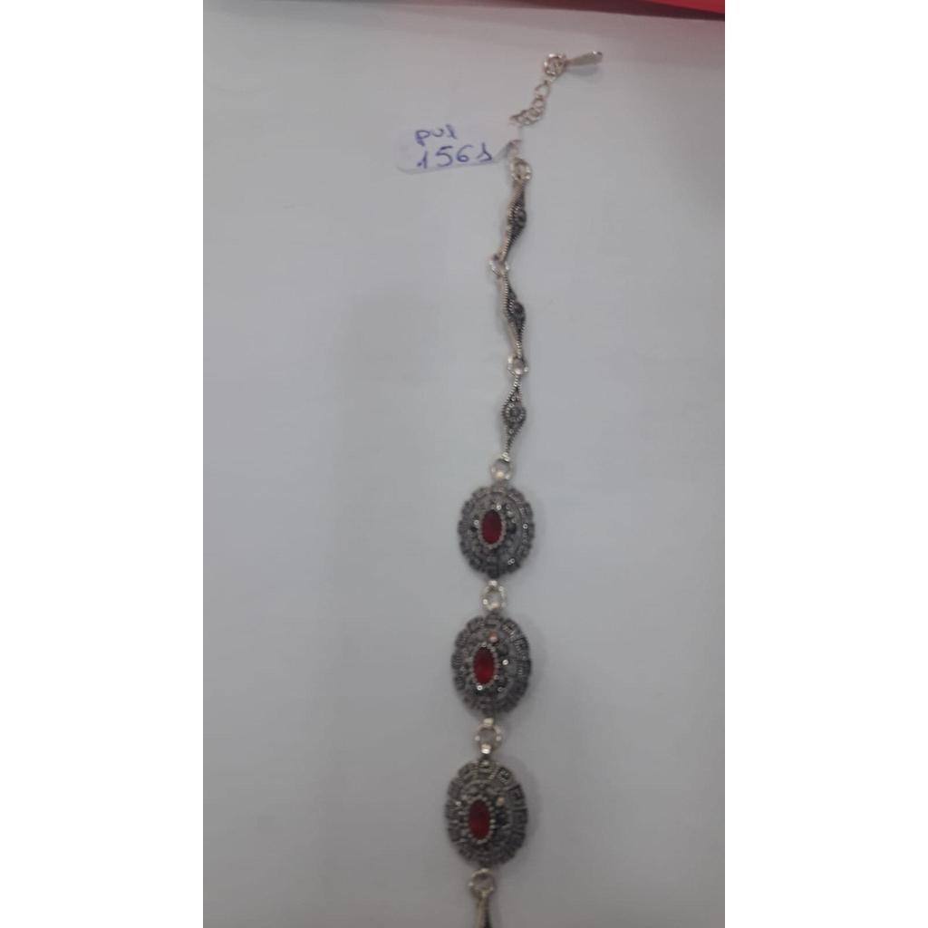 Puls. Plata Marquesita Rubí, Onix 1561