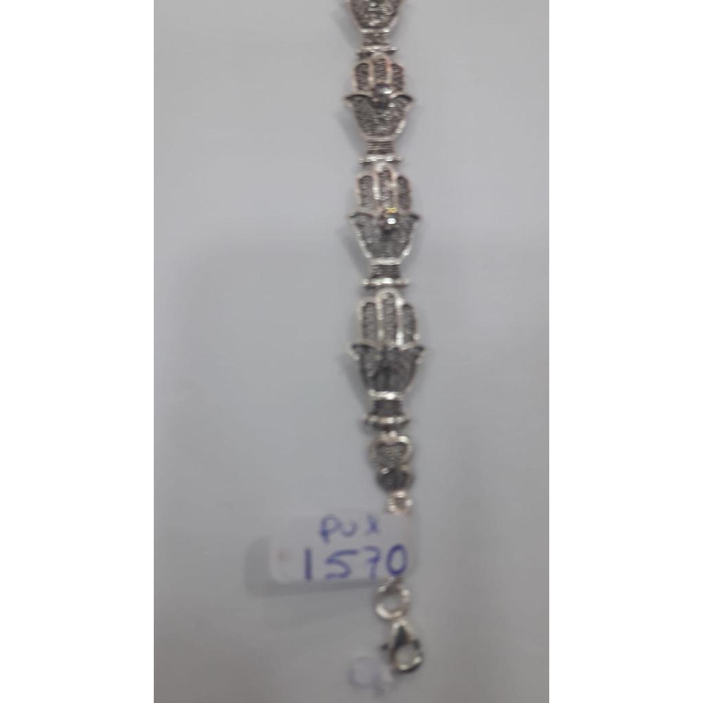 Puls. Plata Marquesita 6 Mano Fátima 1570