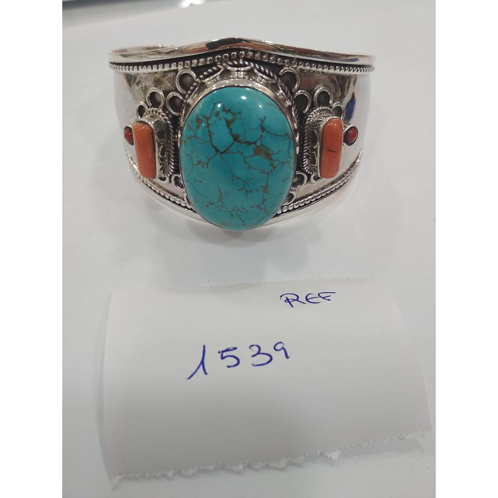 Puls. Pied. Nat. Rígida  Turq. Lapis. Coral 1539