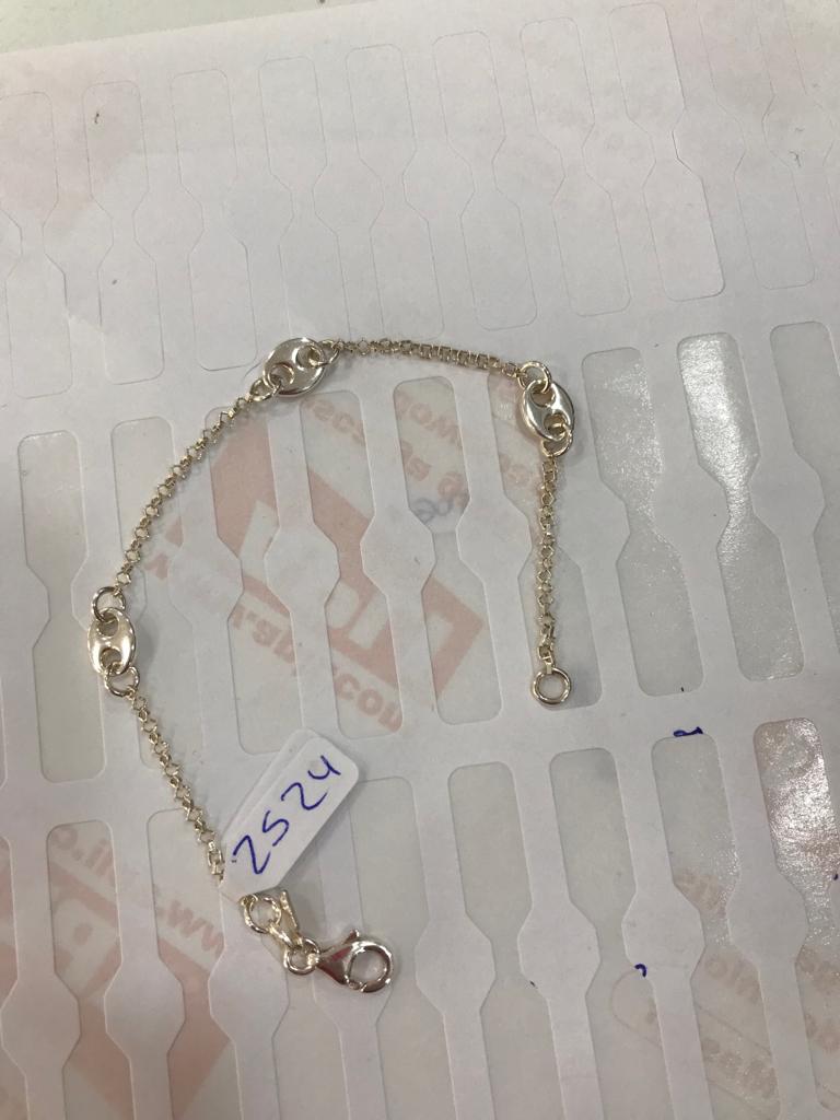 Puls. Plata 3 Calabro. Peq. Cadena 2524