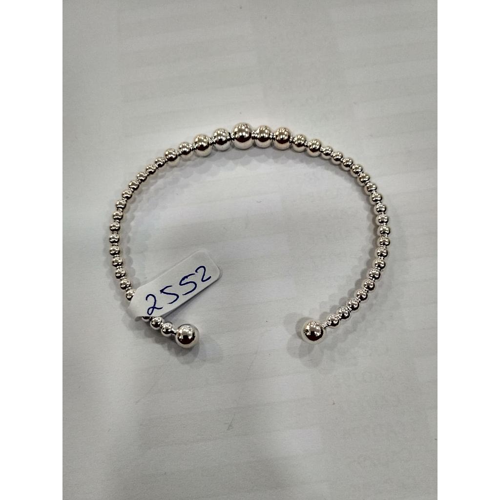 Puls. Plata Rig. Bolas Mini 2552