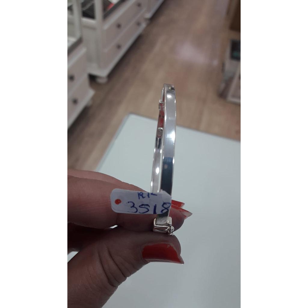 Puls. Plata Rig.Ovalada Plana Cerrada 3518