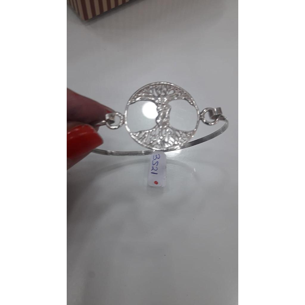 Puls. Plata Rig. Árbol Mujer Hombre 3521