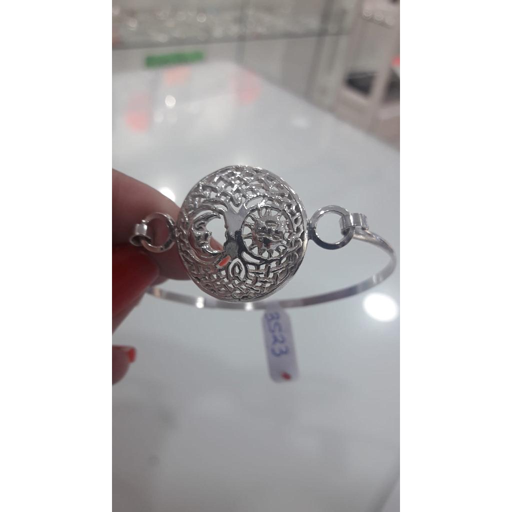 Puls. Plata Rig. Árbol Vida Sol y Luna 3523