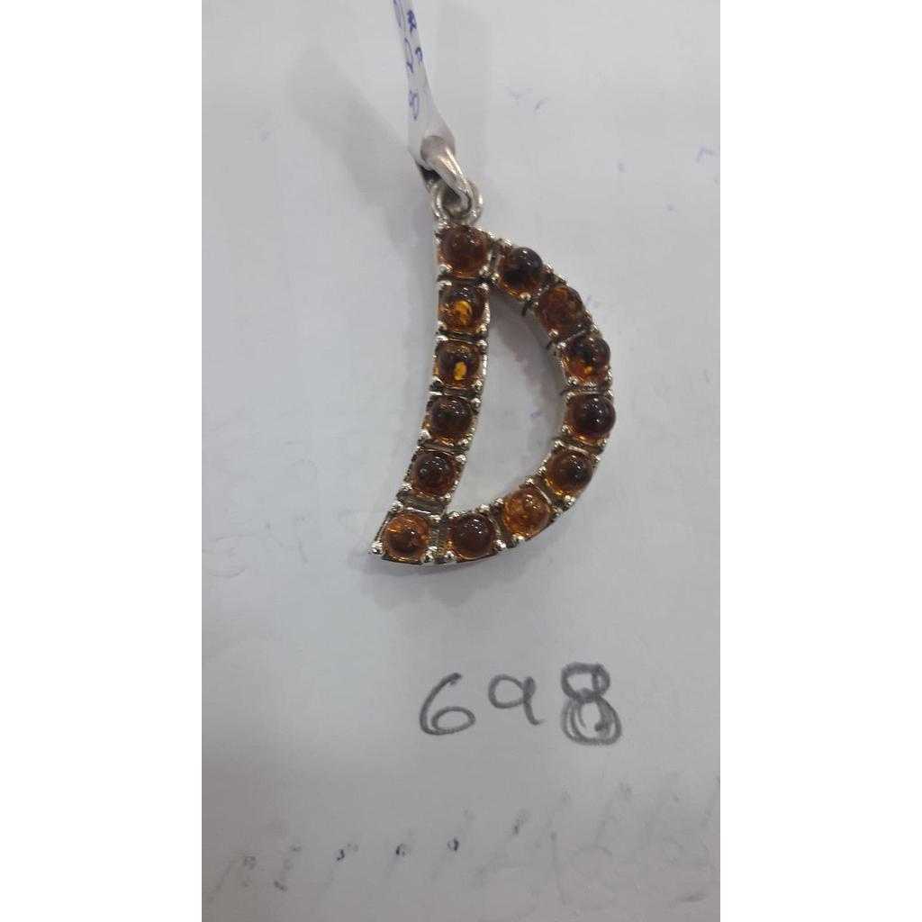 Colgante Pied. Ámbar Luna 698