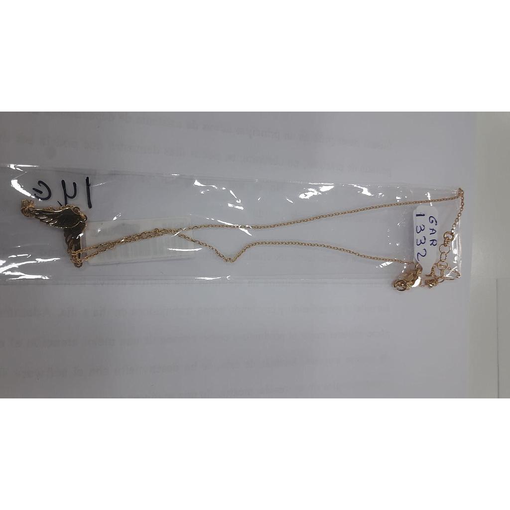 Garg. Plata Mini Ola  Dorada 1332