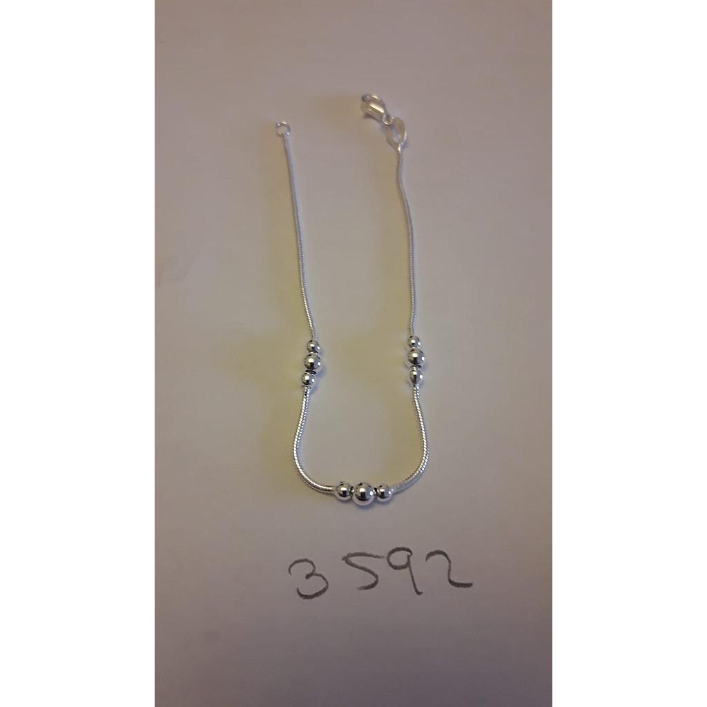 Puls. Plata Cad. Bolas 3+3+3 3592