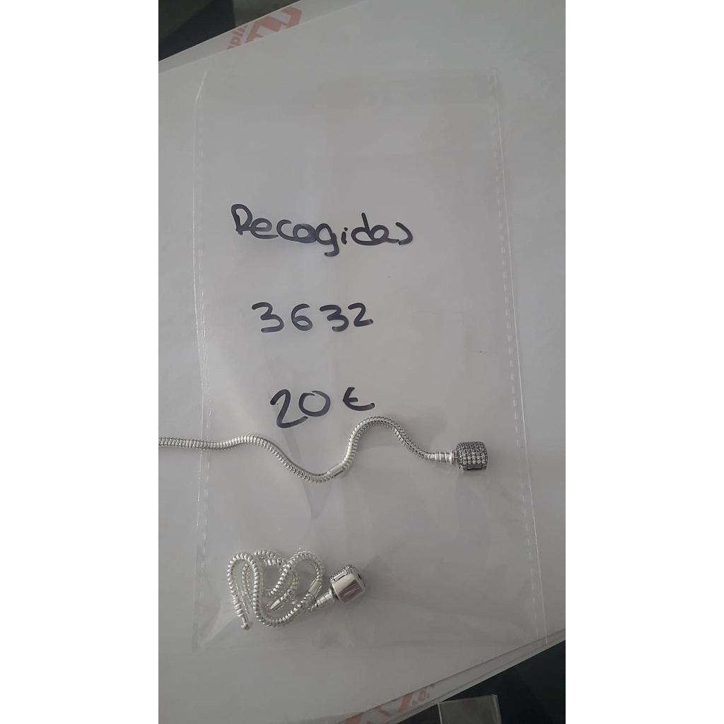 Puls. Plata Charms Cierre Cuadr. 4532
