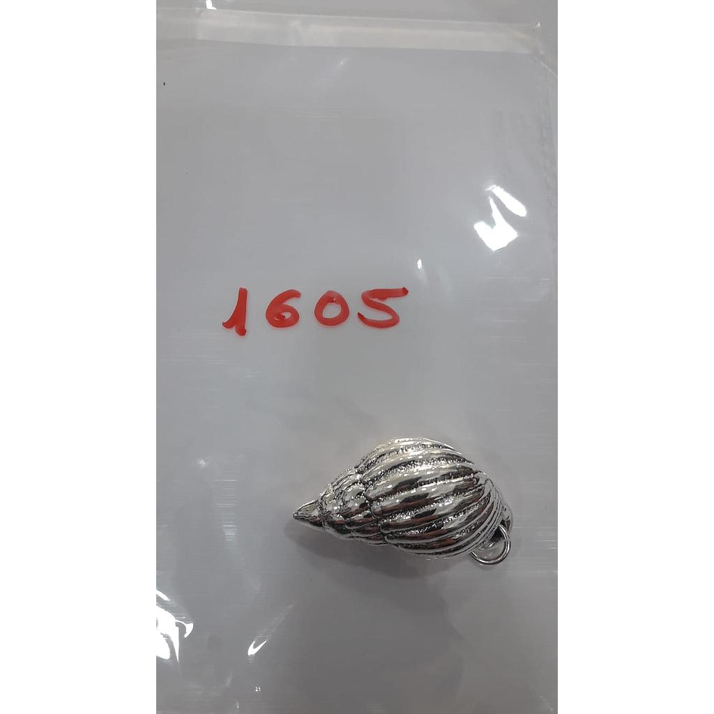 Colgante Plata Electrof. Caracola 1605