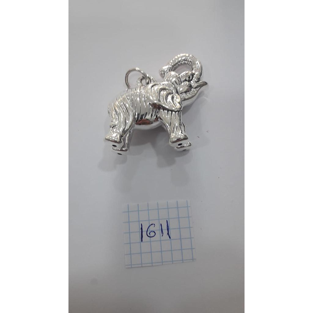 Colgante Plata Electrof. Elefante 1611