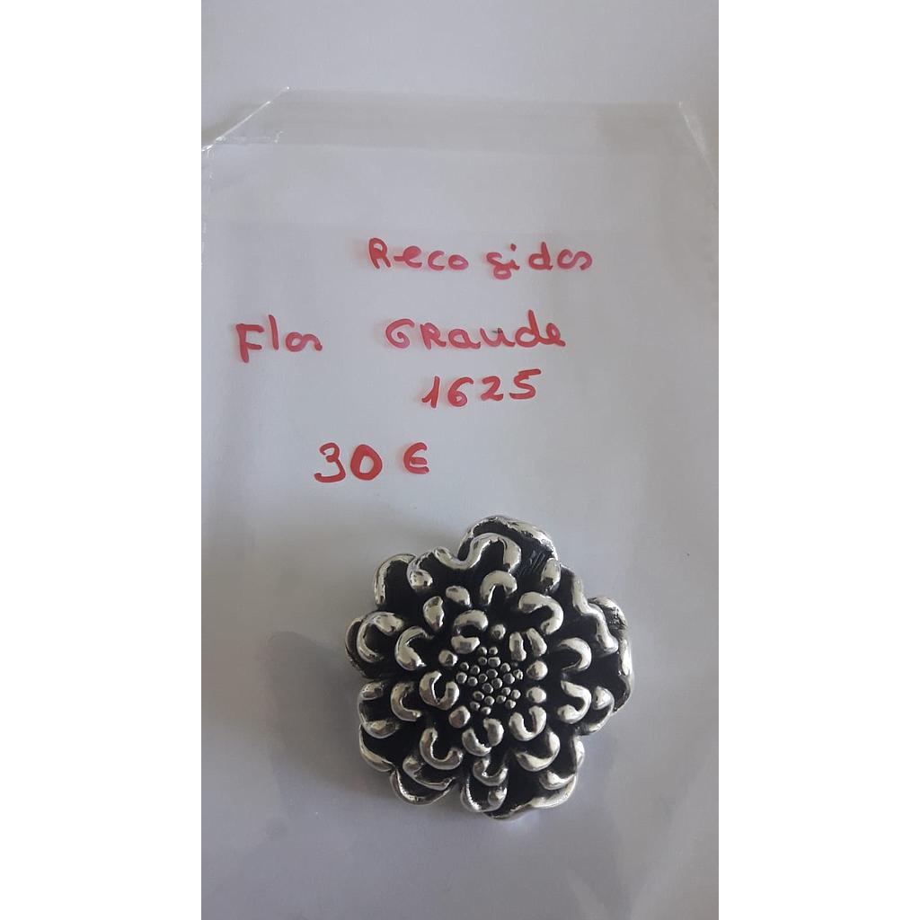 Colgante Plata Electrof. Flor Grande1625