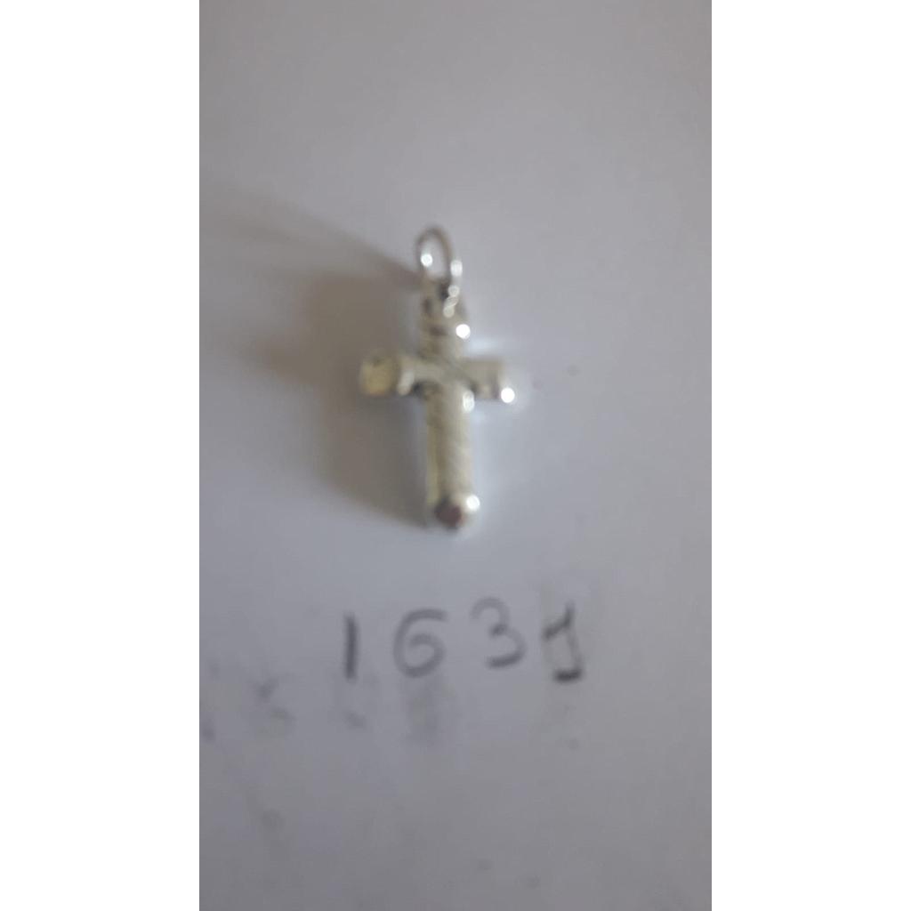 Colgante Plata Electrof. Cruz Peq. 1631