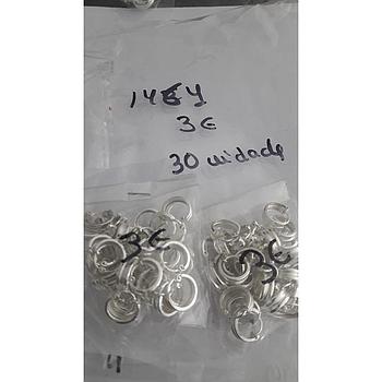 Pend. Plata Lisa Aros 1464