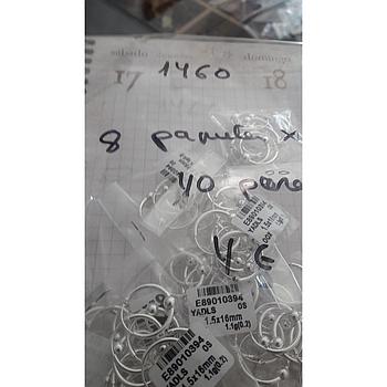 Pend. Plata Lisa Aros 1460