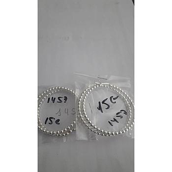 Pend. Plata Lisa Aros 1457