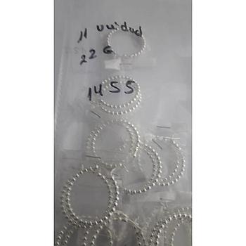 Pend. Plata Lisa Aros 1455