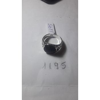 Anillo Plata Caballero 1195