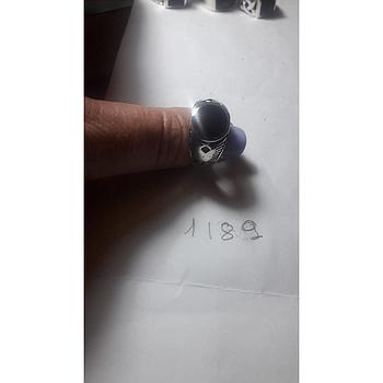 Anillo Plata Caballero 1189