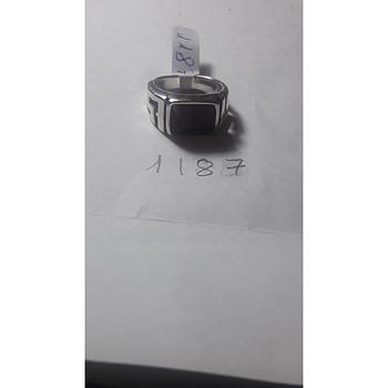 Anillo Plata Caballero 1187