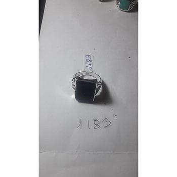 Anillo Plata Caballero 1183