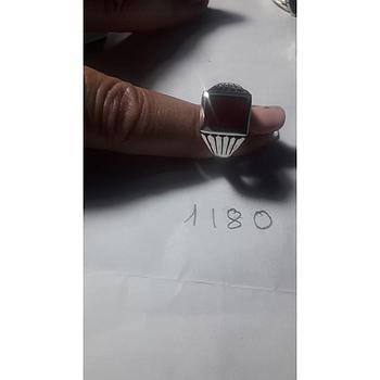 Anillo Plata Caballero 1180