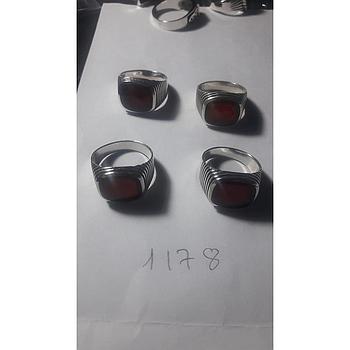 Anillo Plata Caballero 1178