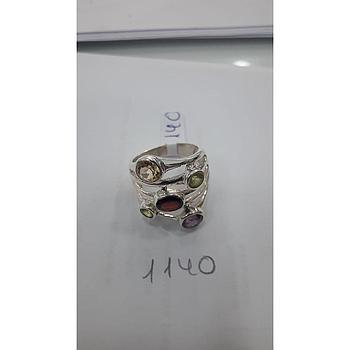 Anillo Pied. Nat.Piedra Fina  1140