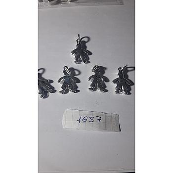 Colgante Plata Electrof. Niños Peq. 1657
