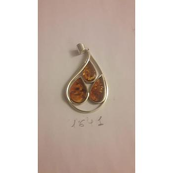 Colgante Plata Ambar 1641