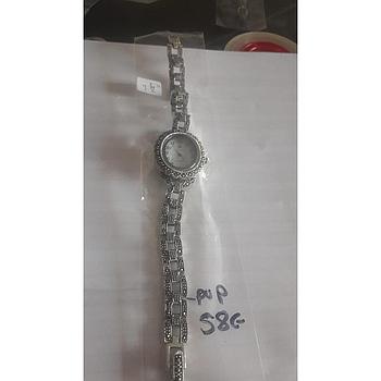 Reloj Plata Marquesita Ovalado 712