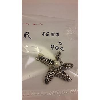 Colgante Pied. Estrella Mar, Perla 1688