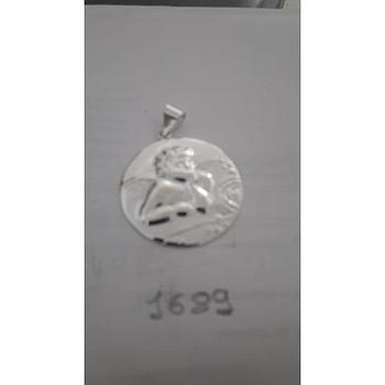 Colgante Plata Angel Guarda Grande 1689
