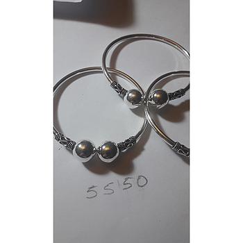 Puls. Plata Rígida Bolas Extremos Bali 5550
