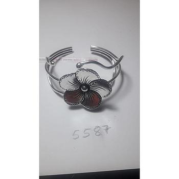 Puls. Plata Rígida Flor Grande 5587
