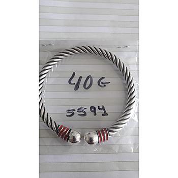 Puls. Plata Rígida Bolas Esmalte Rojo Extrem. 5594