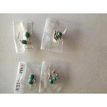 Pend. Pied. Nat. Peq. Hippie  Turquesa 433