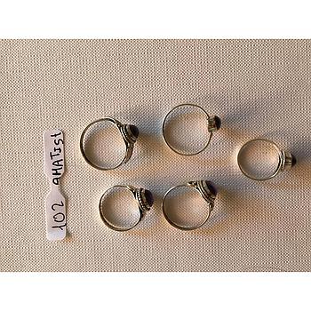 Anillo Pied. Nat. Amatista 102
