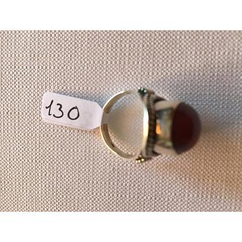Anillo Pied. Nat. Grande Rubí.  130